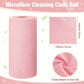 Pink Disposable Microfiber Kitchen Towels