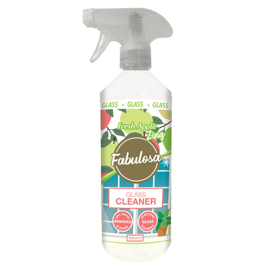 Fabulosa Nettoyant pour vitres scintillant Pomme fraîche 500 ml